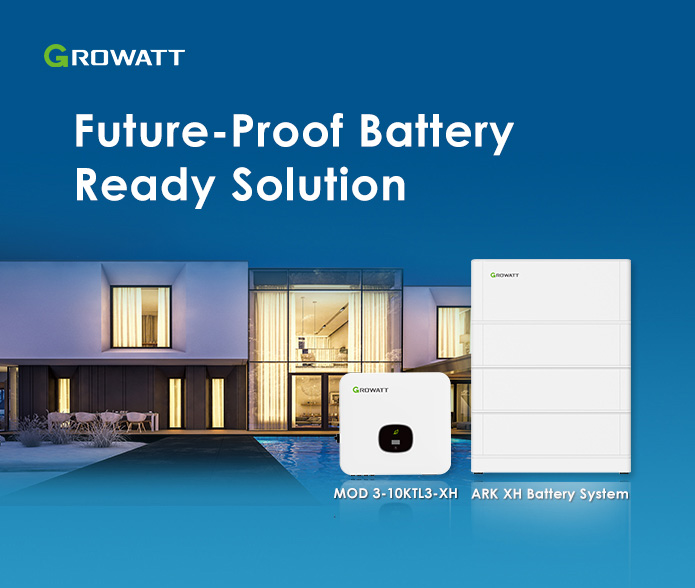 Growatt’s new battery ready inverter now available in Europe