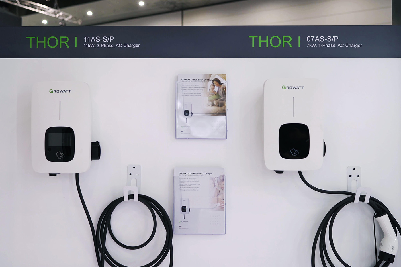 Growatt exhibits THOR series smart EV chargers at All-Energy 2022.jpg
